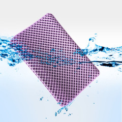 high quality food grade washable Super Durable Breath customized size Sleeping Black TPE Pillow