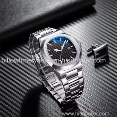 Wholesale Waterproof Men's Wristwatch Stainless Steel Quartz Luminous Function Relojes Watch for Man