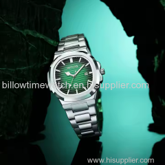 Wholesale Waterproof Men's Wristwatch Stainless Steel Quartz Luminous Function Relojes Watch for Man