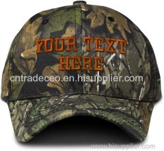 Camo Baseball Cap Custom Personalized Text Hunting Dad Hat