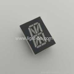 Yellow Single Digit Common Cathode 0.8inch 16 Segment Alphanumeric LED Display