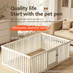Durable Plastic Dog Playpen Pet Pen for Puppies Cats Rabbits Ferrets Easy to Assemble and clean stylish design