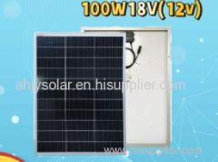 Solar Panel 100w18v generation system panels