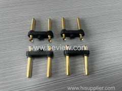 Brazil type plug inserts with 4.8mm hollow pins