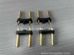 Brazil type plug inserts with 4.8mm hollow pins
