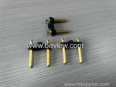 Brazil type plug inserts with 4.8mm hollow pins