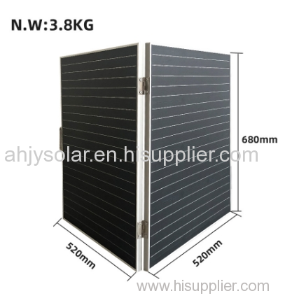aluminum alloy frame portable folding solar panel