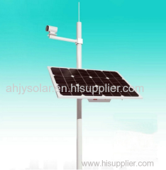 Solar Monitoring Outdoor Power Supply System