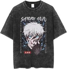 Anime Satoru Gojo T-Shirts for Men and Women design your own logo