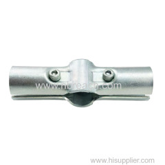 3 Way Cross Metal Joint Steel Corner Fitting End Rails Clamps 3/4