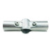 3 Way Cross Metal Joint Steel Corner Fitting End Rails Clamps 3/4" Metal Joint Tubing Clamp 180 Degree Structural Pipe C