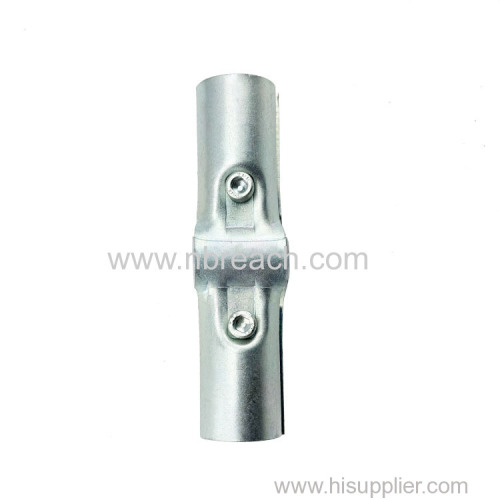3 Way Cross Metal Joint Steel Corner Fitting End Rails Clamps 3/4" Metal Joint Tubing Clamp 180 Degree Structural Pipe C
