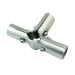 3/4" Pipe Fitting 4 Way Structural Pipe Connector USA Standard Electrical Metallic Tubing EMT Connectors for Pipe DIY Bu