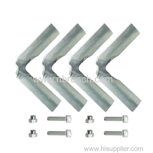 3/4" Pipe Fitting 5Way Structural Pipe Connector USA Standard Electrical Metallic Tubing EMT Connectors for Pipe DIY Bui