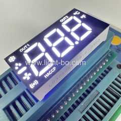 Ultra bright white LED Display 7 Segment 3 Digit 12.7mm Common cathode for Refrigeration control panel