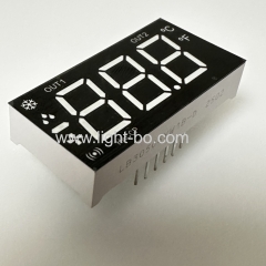 Ultra bright white LED Display 7 Segment 3 Digit 12.7mm Common cathode for Refrigeration control panel