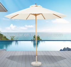 Outdoor patio shade photovoltaic umbrella