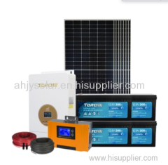 1-30KW Solar PV Off-grid Energy Storage System
