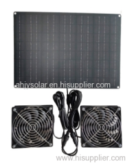 Amazon Solar Pet House Exhaust Fan 15W Monocrystalline Silicon