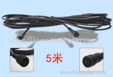 Solar light outdoor garden light 5 meters waterproof extension cable