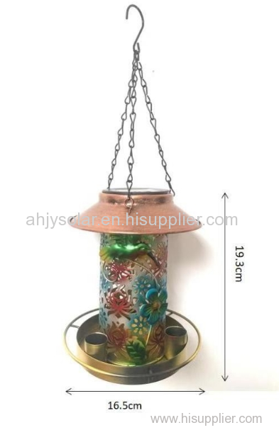 Solar Powered Wild Bird Feeder Light