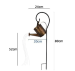 Water Lawn Lamp Hollowed Out Iron Vintage Garden Landscape Ground Plug Lamps
