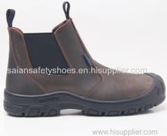 Factory Customizable S3 Work Shoes for Men High Leather OEM ODM Waterproof Steel Toe Safety Boots Factory