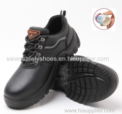 CE S3 Genuine Leather Safety Work Boots Waterproof with PU Sole Steel Toe Iron Midsole