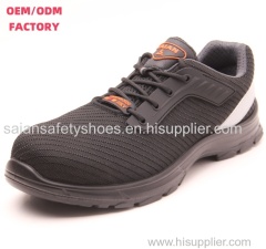High Quality Flying Knit Steel Cap Zapatos Safety Shoes for Men and Women Factory Price for Work