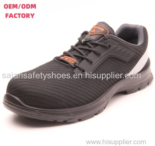High Quality Flying Knit Steel Cap Zapatos Safety Shoes for Men and Women Factory Price for Work