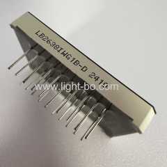 Dual Line 4+4 Digit White /Pure Green Customized 7 Segment LED Display Common Anode for process control