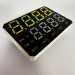 dual line display; temperature humidity display;customized led display;process control display;led display; 7 segment