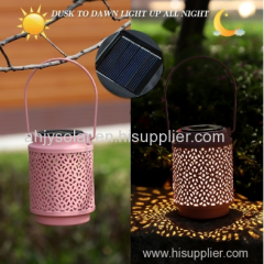 Iron Grid Lanterns Creative Hollowing