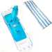 Huadi Nylon Stripes Microfiber Flat Mop