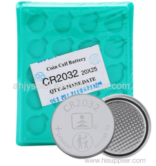 eco-friendly cr2032 button cell remote CR2016 electronic 3V lithium manganese button battery