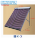 Pressurized vacuum tube solar water heater