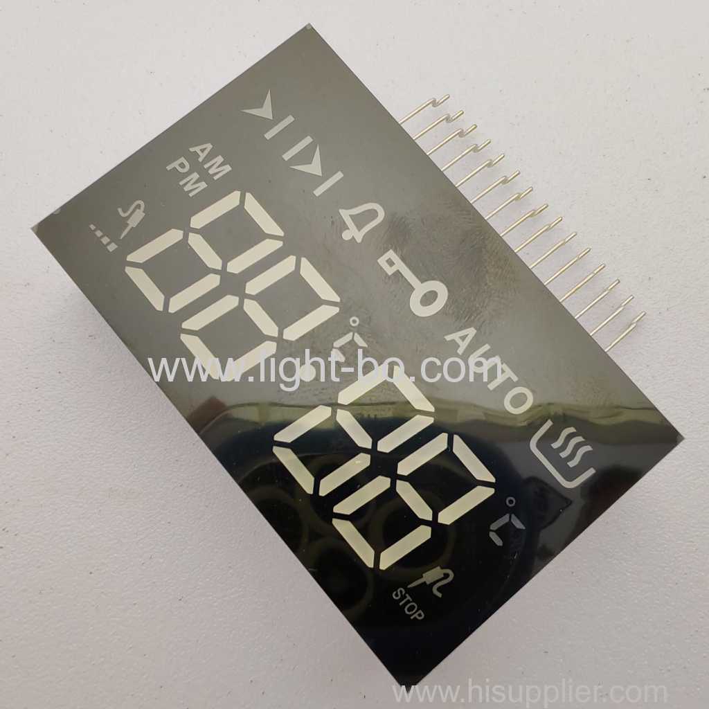 display LED a 4 cifre e 7 segmenti bianco ultra luminoso anodo comune per timer forno