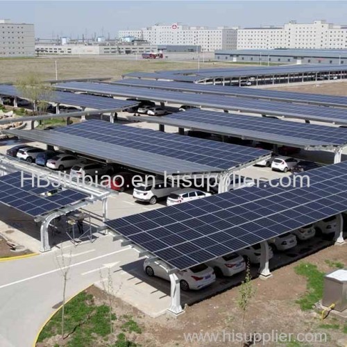 Supply a complete set of photovoltaic carport systems