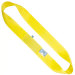 Endless webbing sling for lifting steel pipe