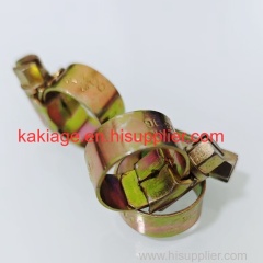 HOSE CLAMP ORBT MOO 11-16 13-16 HOSE CLIPS JUBILE HOSE CLAMPS MINI GALVANIZED YELLOW ZINC