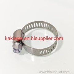 AMERICAN TYPE HOSE CLAMP STAINLESS STELL QIANWAN QILI HOSE CLAMP FACTORY CHINA MANUFACTURER