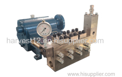 Compact High Pressure Pump with Low Friction