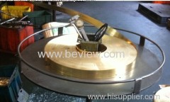 Press machine for hollow brass pins making
