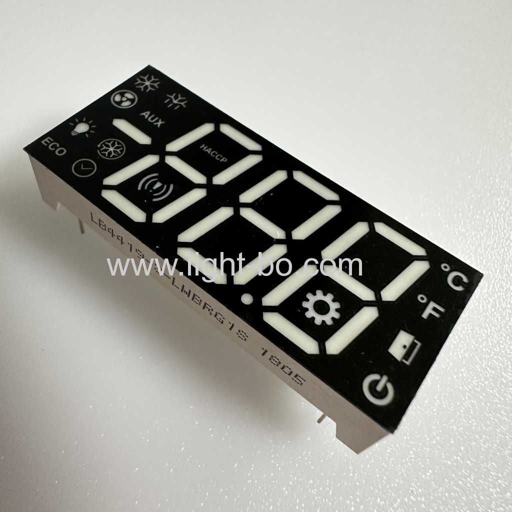 catodo comune con display LED multicolore a 3 cifre da 17 mm a 7 segmenti per il controller del frigorifero