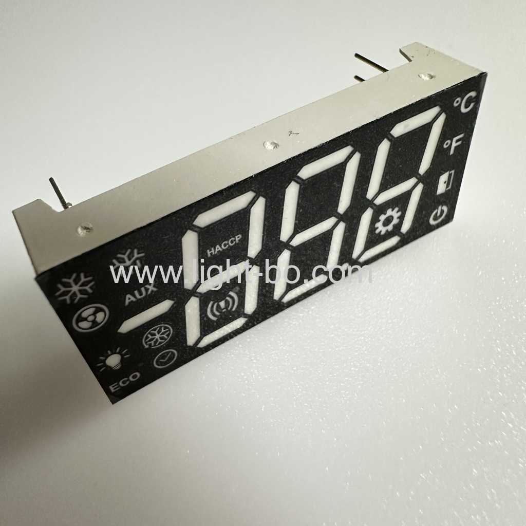 catodo comune con display LED multicolore a 3 cifre da 17 mm a 7 segmenti per il controller del frigorifero