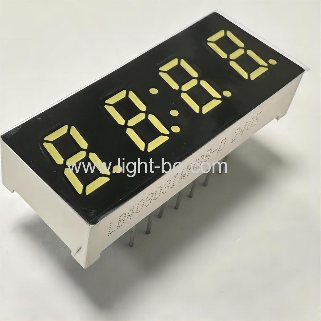 quatro dígitos 0,47 polegadas de ânodo comum led displays numéricos