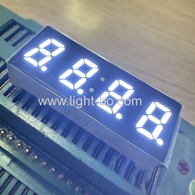 quatro dígitos 0,47 polegadas de ânodo comum led displays numéricos