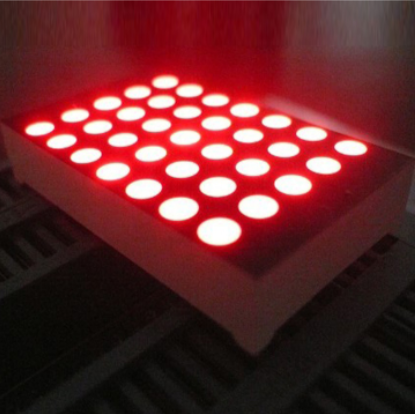 Display de LED de matriz de pontos ultra azul de 1,54 polegadas e 3 mm 5 x 7