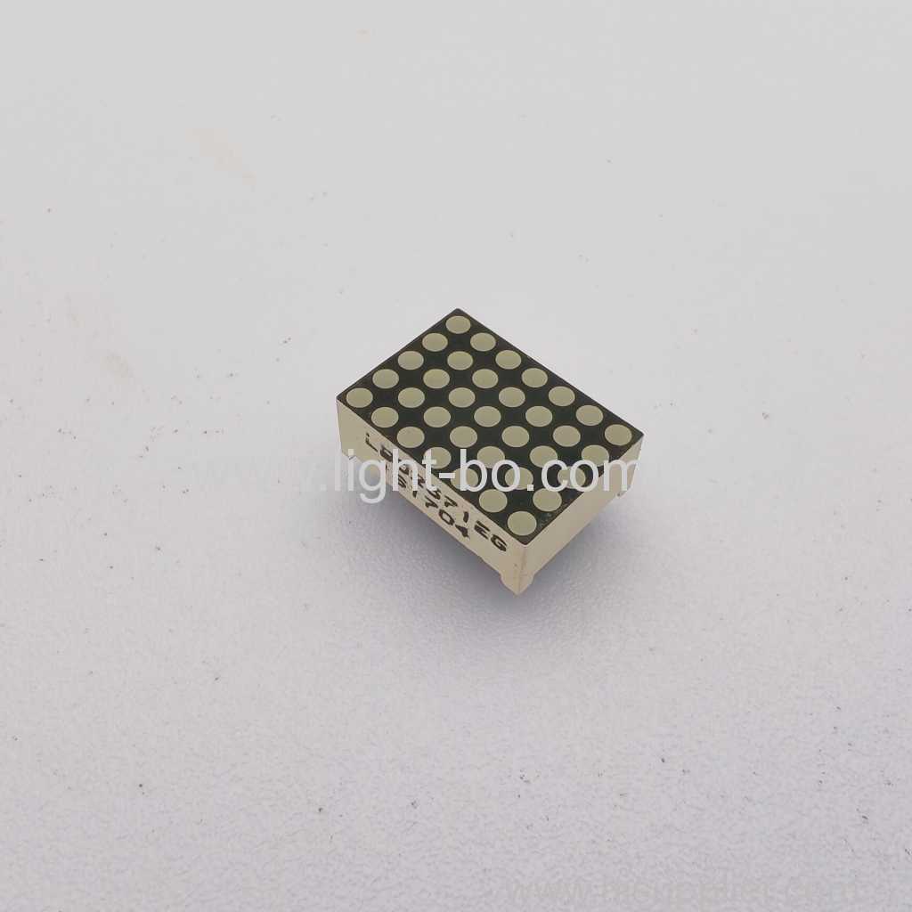 Display a LED a matrice di punti 5x7 verde puro da 0,7 pollici