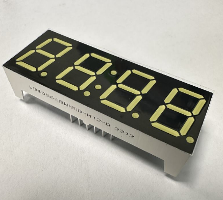 ultra bianco 0,56 "4 cifre 7 segmenti led display dell'orologio anodo comune per controller timer